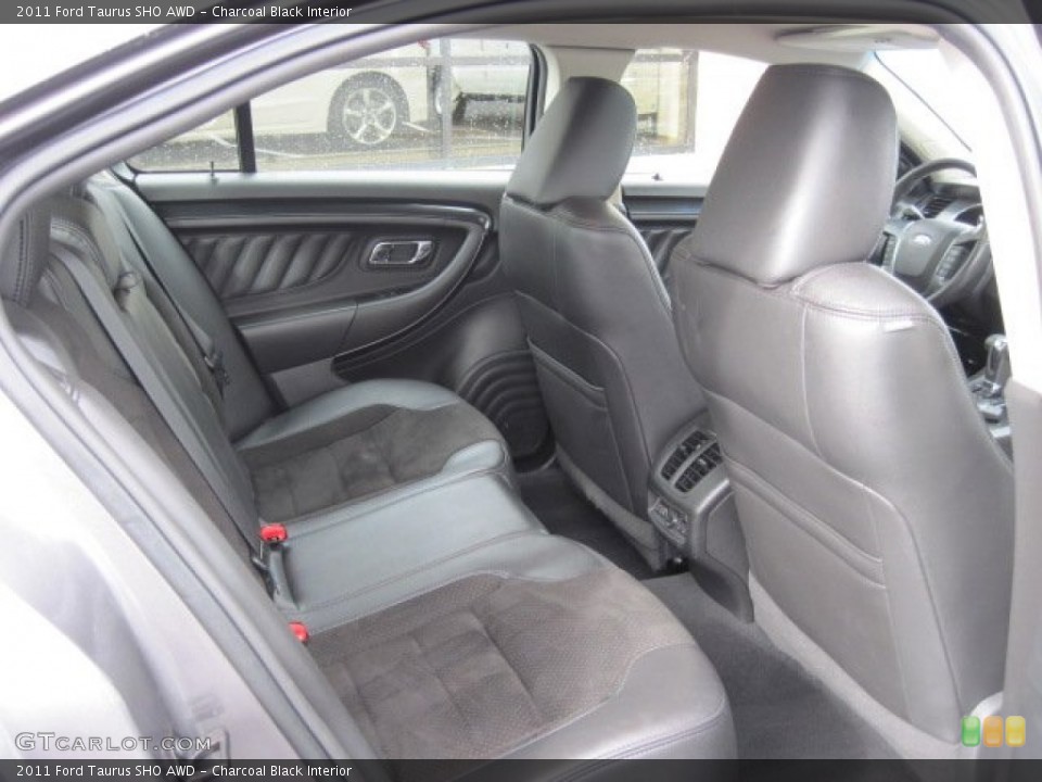 Charcoal Black Interior Rear Seat for the 2011 Ford Taurus SHO AWD #77730399