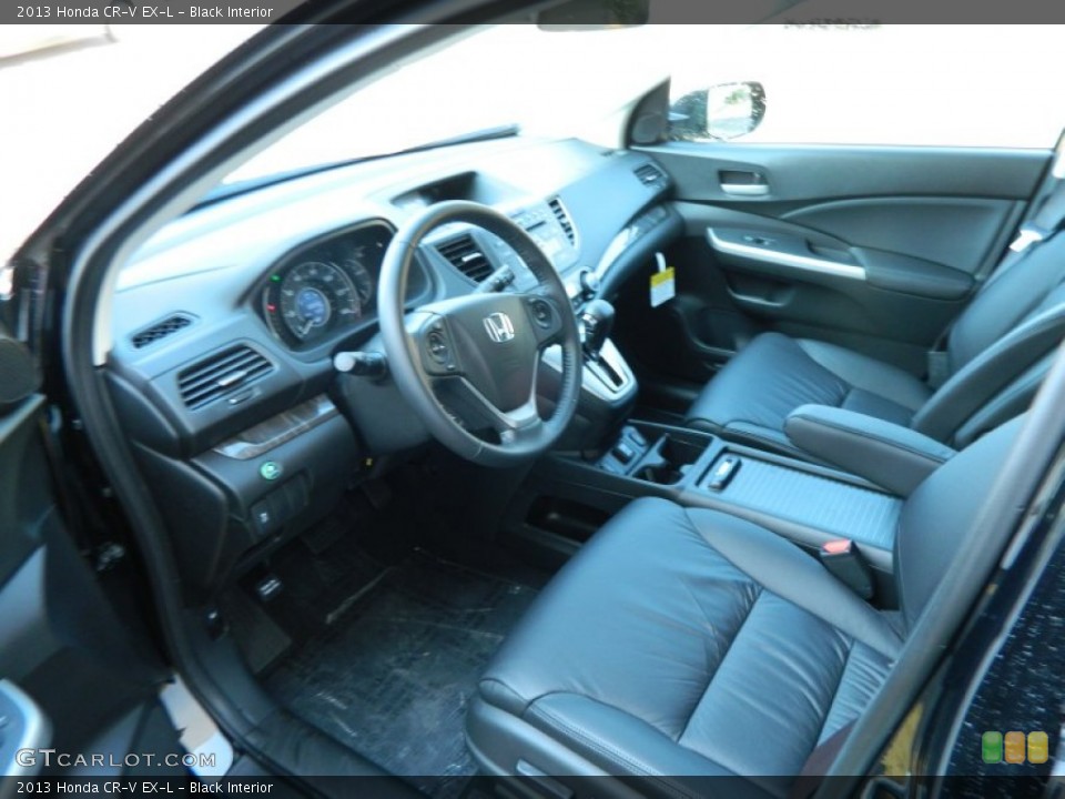 Black Interior Prime Interior for the 2013 Honda CR-V EX-L #77730429