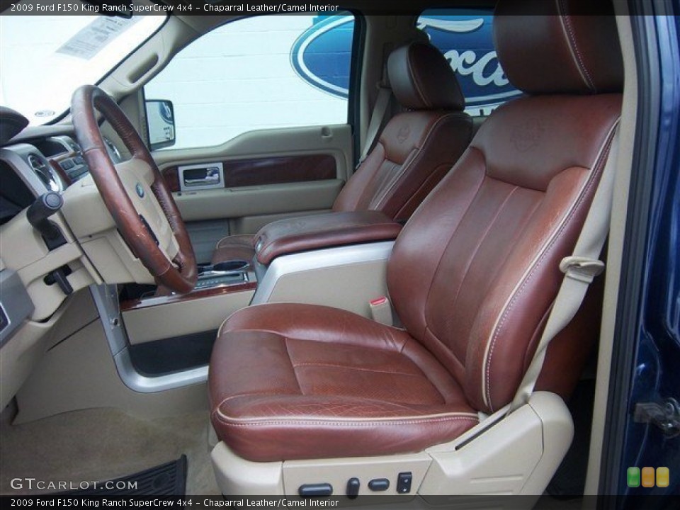 Chaparral Leather/Camel Interior Photo for the 2009 Ford F150 King Ranch SuperCrew 4x4 #77730852