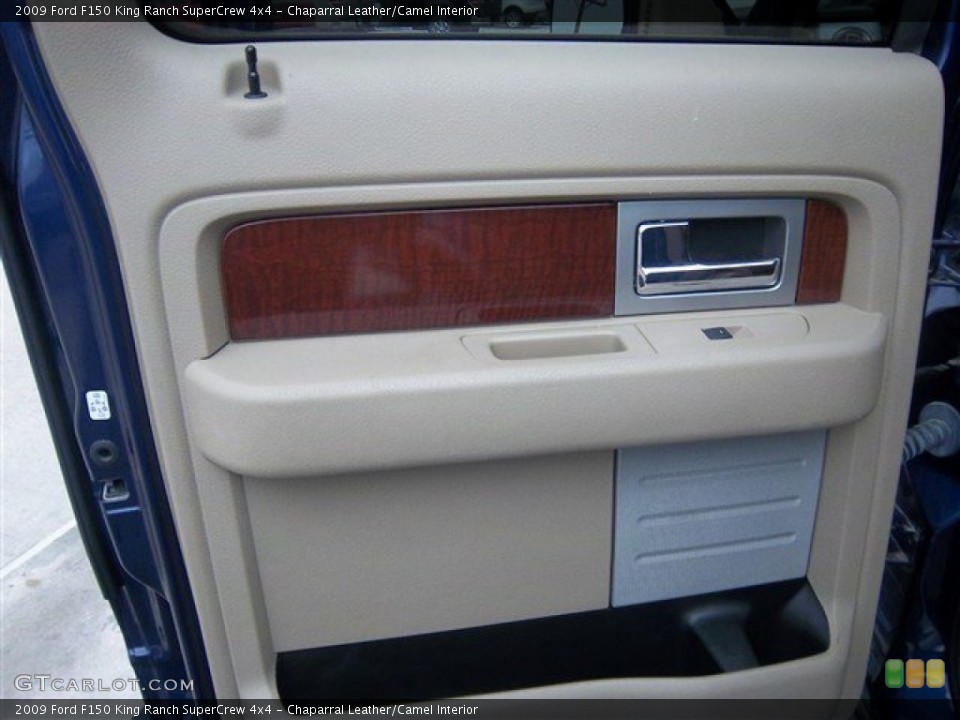 Chaparral Leather/Camel Interior Door Panel for the 2009 Ford F150 King Ranch SuperCrew 4x4 #77730960