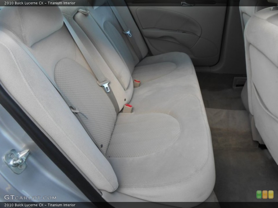 Titanium Interior Rear Seat for the 2010 Buick Lucerne CX #77731006