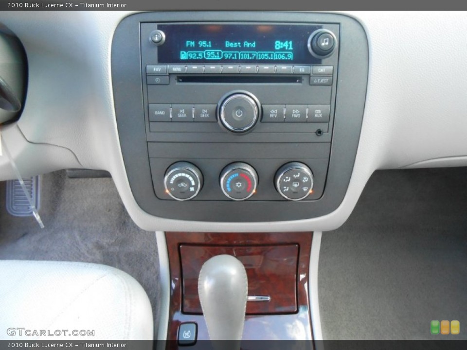 Titanium Interior Controls for the 2010 Buick Lucerne CX #77731251