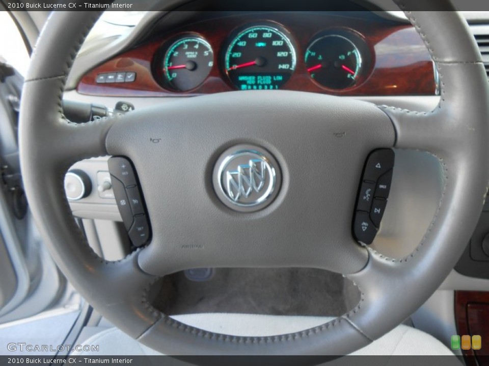 Titanium Interior Steering Wheel for the 2010 Buick Lucerne CX #77731334