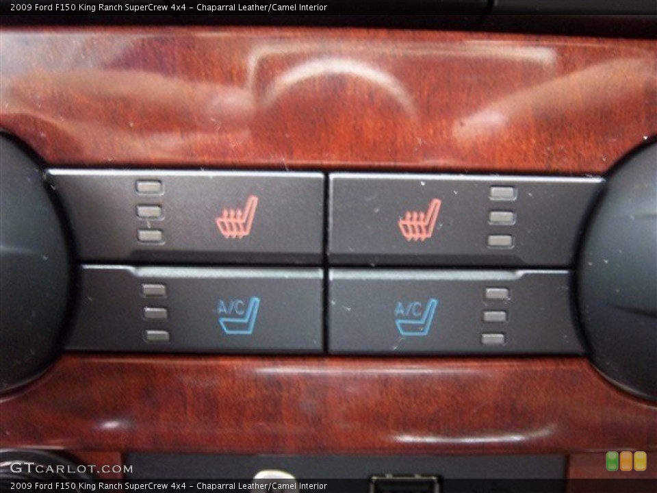 Chaparral Leather/Camel Interior Controls for the 2009 Ford F150 King Ranch SuperCrew 4x4 #77731341