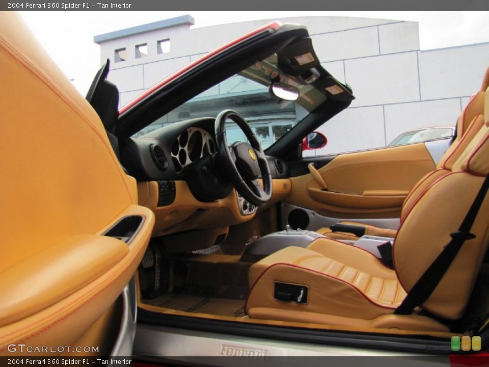 Tan Interior Photo for the 2004 Ferrari 360 Spider F1 #77733240