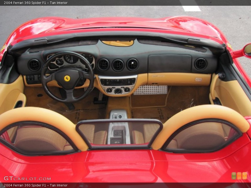Tan Interior Dashboard for the 2004 Ferrari 360 Spider F1 #77733276