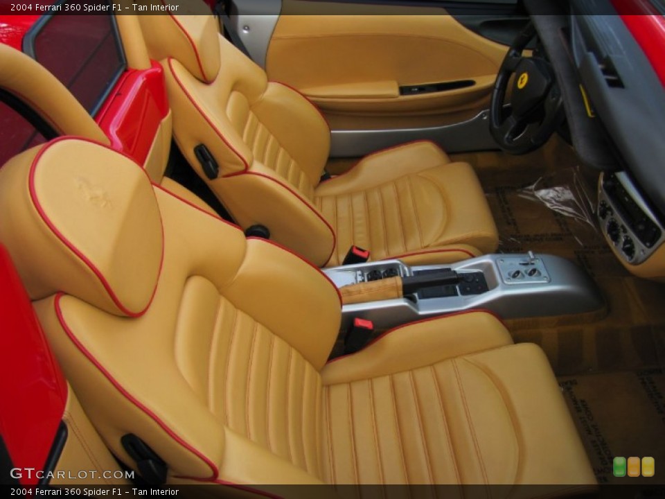 Tan Interior Photo for the 2004 Ferrari 360 Spider F1 #77733342