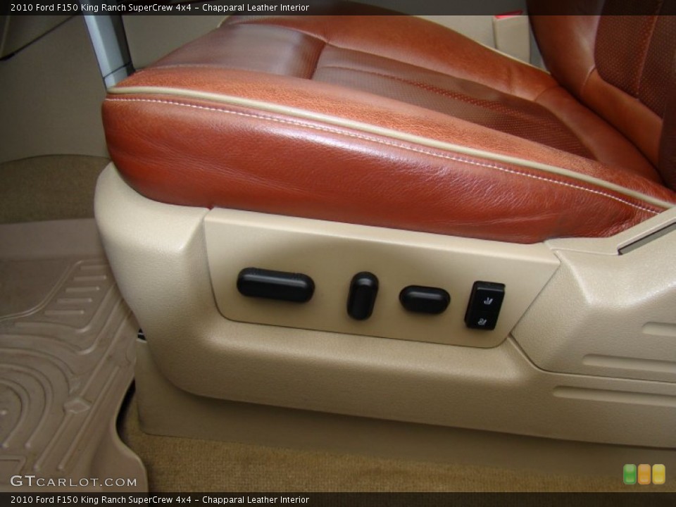 Chapparal Leather Interior Controls for the 2010 Ford F150 King Ranch SuperCrew 4x4 #77734640