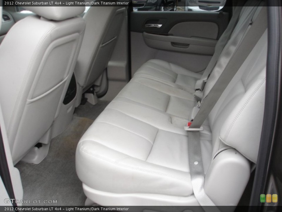 Light Titanium/Dark Titanium Interior Rear Seat for the 2012 Chevrolet Suburban LT 4x4 #77735109