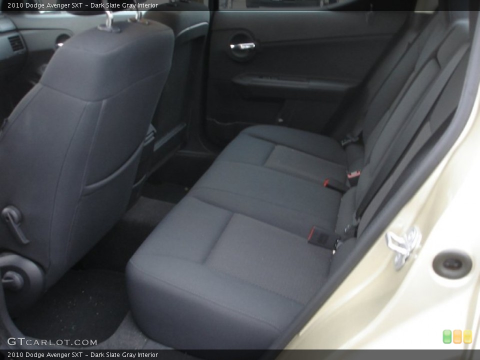 Dark Slate Gray Interior Rear Seat for the 2010 Dodge Avenger SXT #77736482