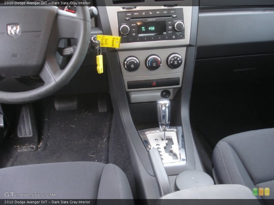 Dark Slate Gray Interior Controls for the 2010 Dodge Avenger SXT #77736500