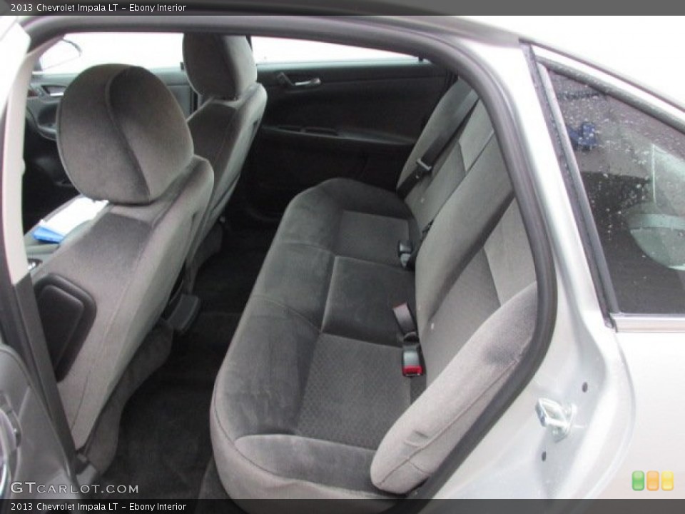 Ebony Interior Rear Seat for the 2013 Chevrolet Impala LT #77737849