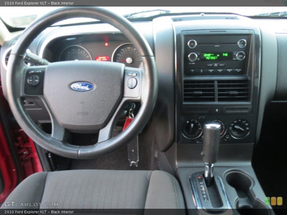 Black Interior Dashboard for the 2010 Ford Explorer XLT #77738421