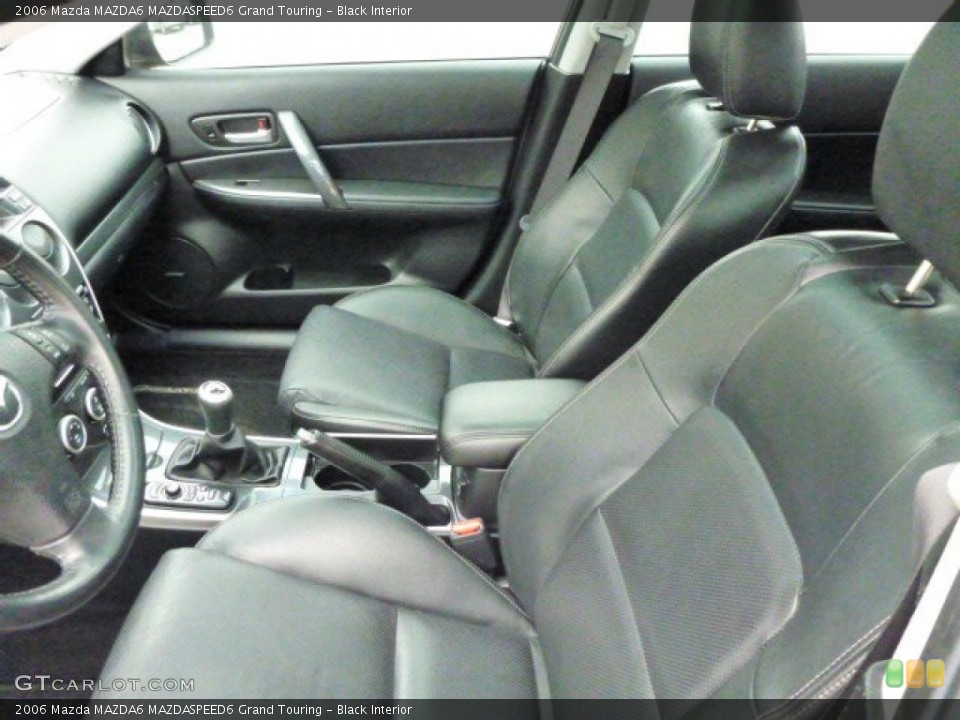 Black Interior Photo for the 2006 Mazda MAZDA6 MAZDASPEED6 Grand Touring #77738604