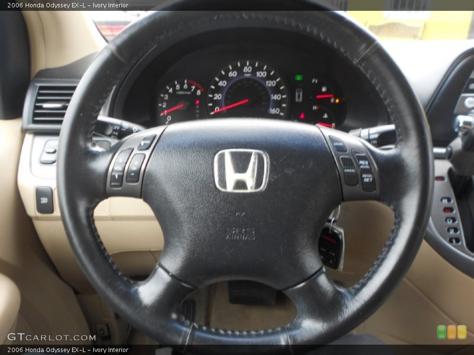 Ivory Interior Steering Wheel for the 2006 Honda Odyssey EX-L #77739759