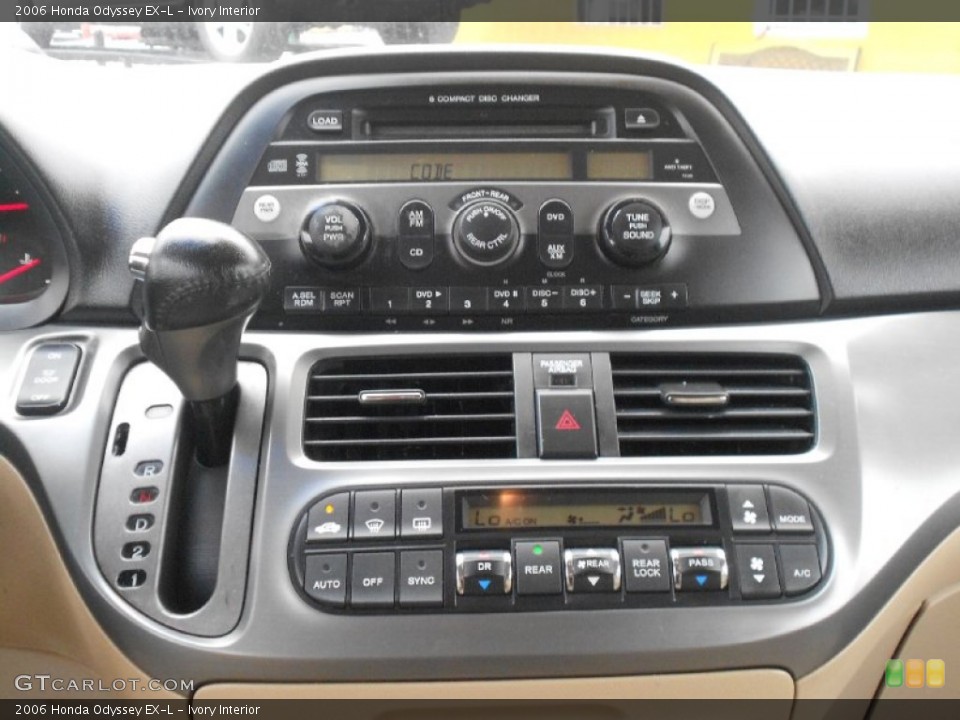Ivory Interior Controls for the 2006 Honda Odyssey EX-L #77739918