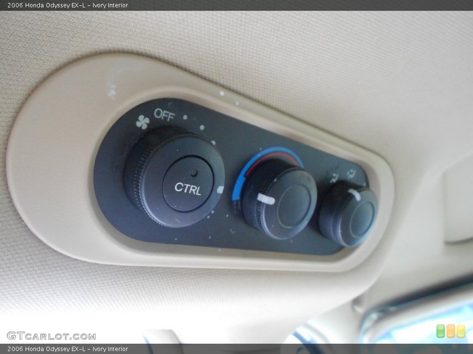 Ivory Interior Controls for the 2006 Honda Odyssey EX-L #77739965
