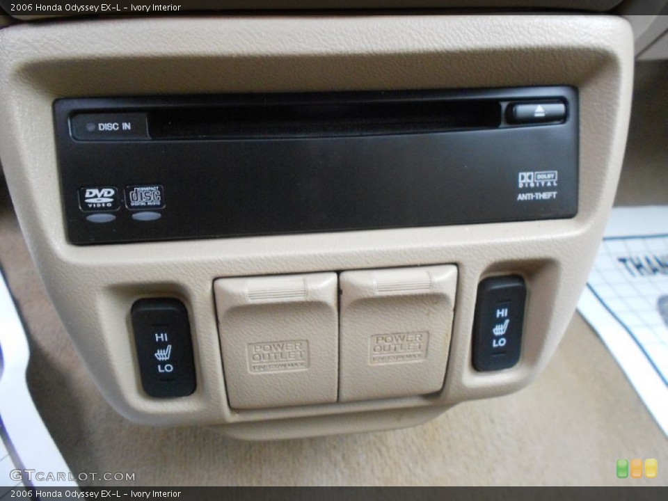 Ivory Interior Controls for the 2006 Honda Odyssey EX-L #77740080