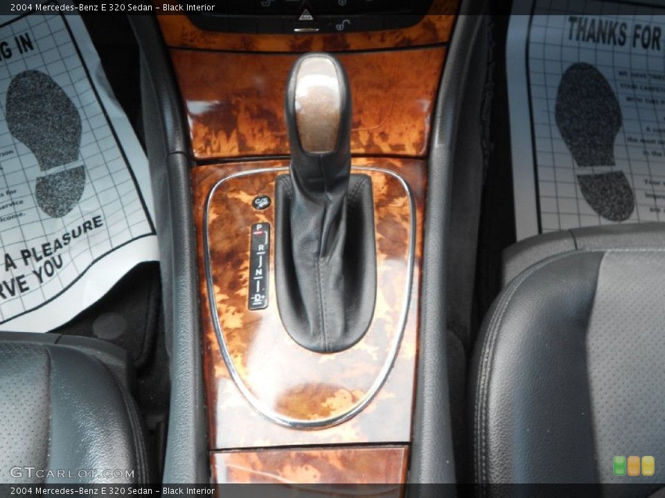 Black Interior Transmission for the 2004 Mercedes-Benz E 320 Sedan #77740653