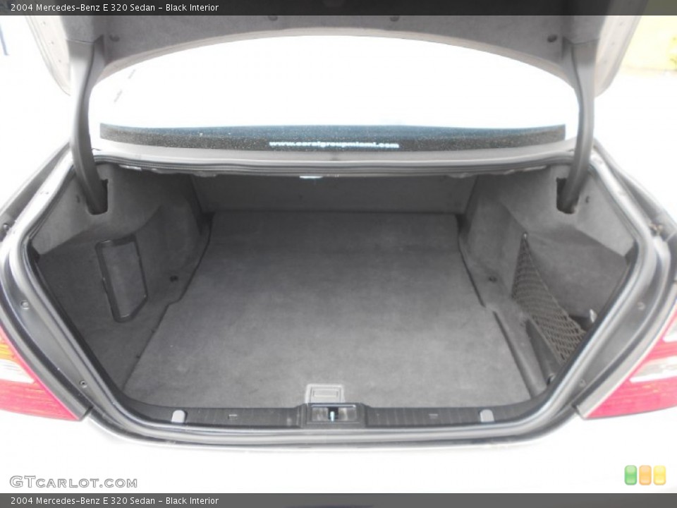 Black Interior Trunk for the 2004 Mercedes-Benz E 320 Sedan #77740728