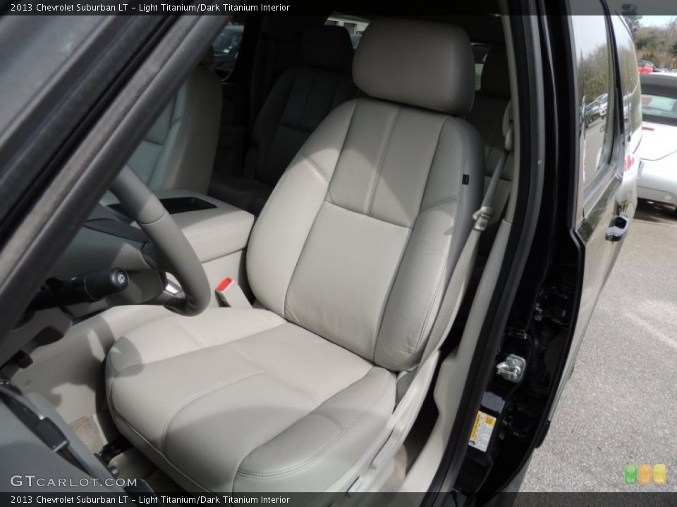Light Titanium/Dark Titanium Interior Front Seat for the 2013 Chevrolet Suburban LT #77740829