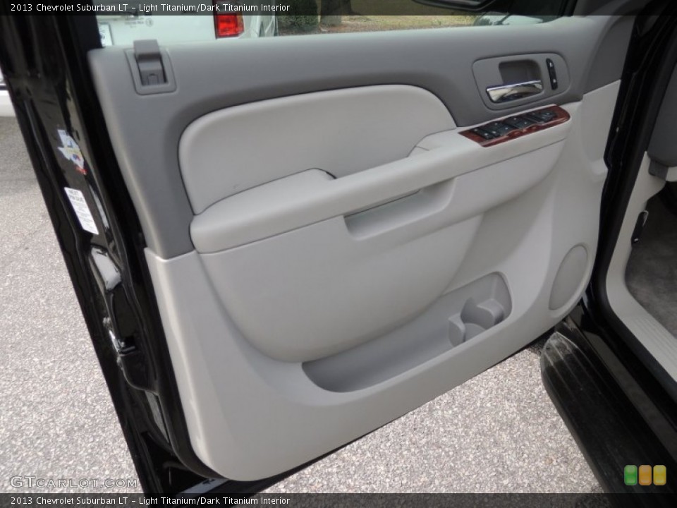 Light Titanium/Dark Titanium Interior Door Panel for the 2013 Chevrolet Suburban LT #77740851