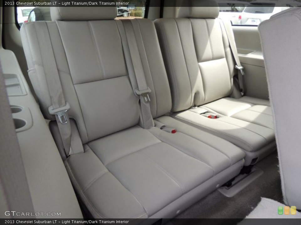 Light Titanium/Dark Titanium Interior Rear Seat for the 2013 Chevrolet Suburban LT #77740977