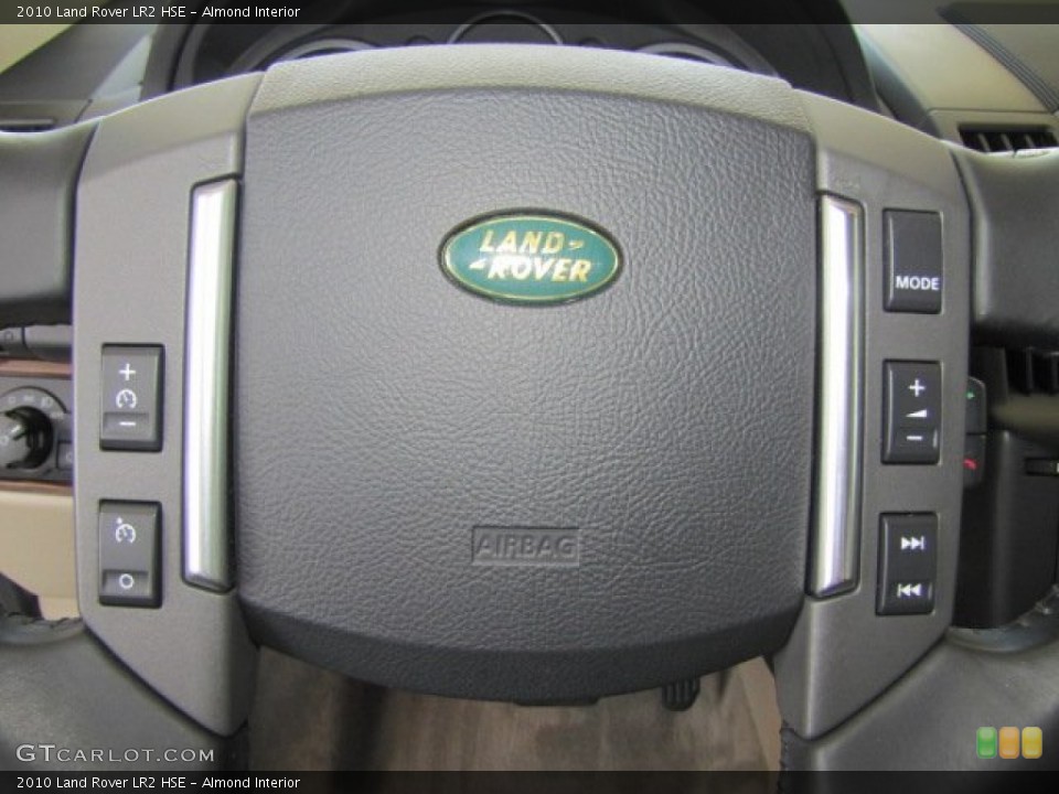 Almond Interior Steering Wheel for the 2010 Land Rover LR2 HSE #77741114