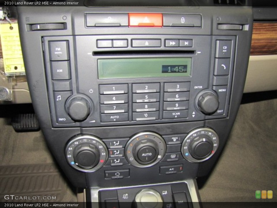 Almond Interior Controls for the 2010 Land Rover LR2 HSE #77741202
