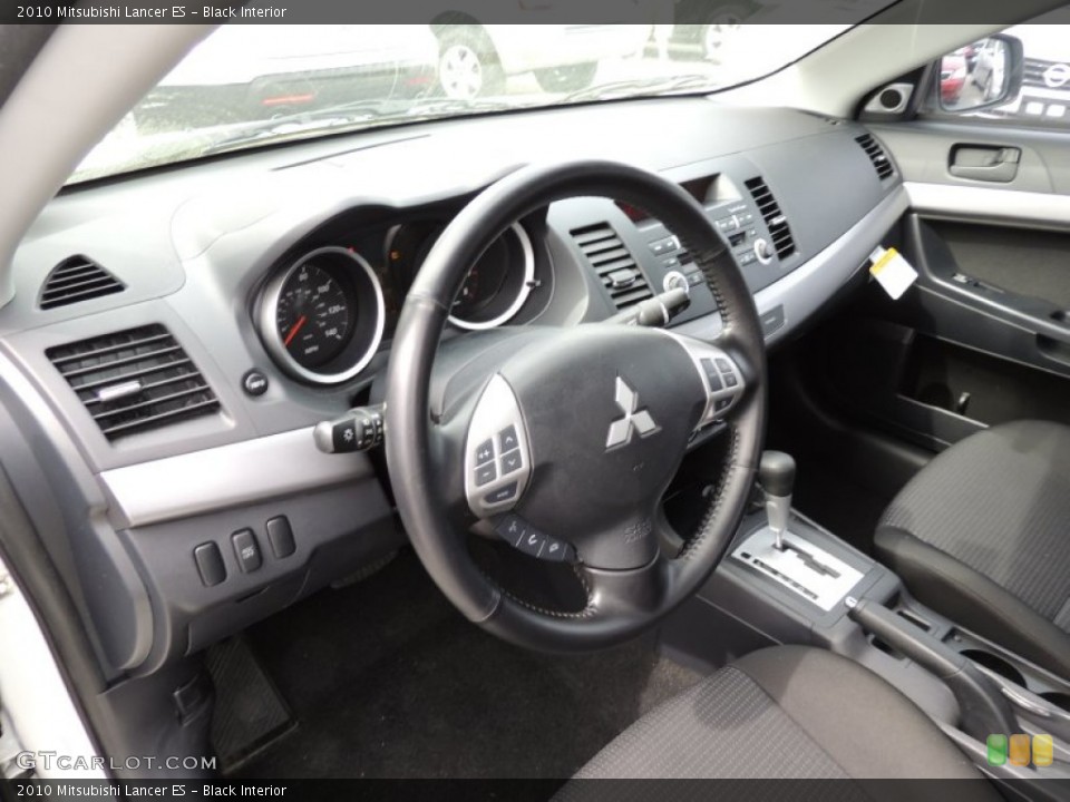 Black Interior Prime Interior for the 2010 Mitsubishi Lancer ES #77741376