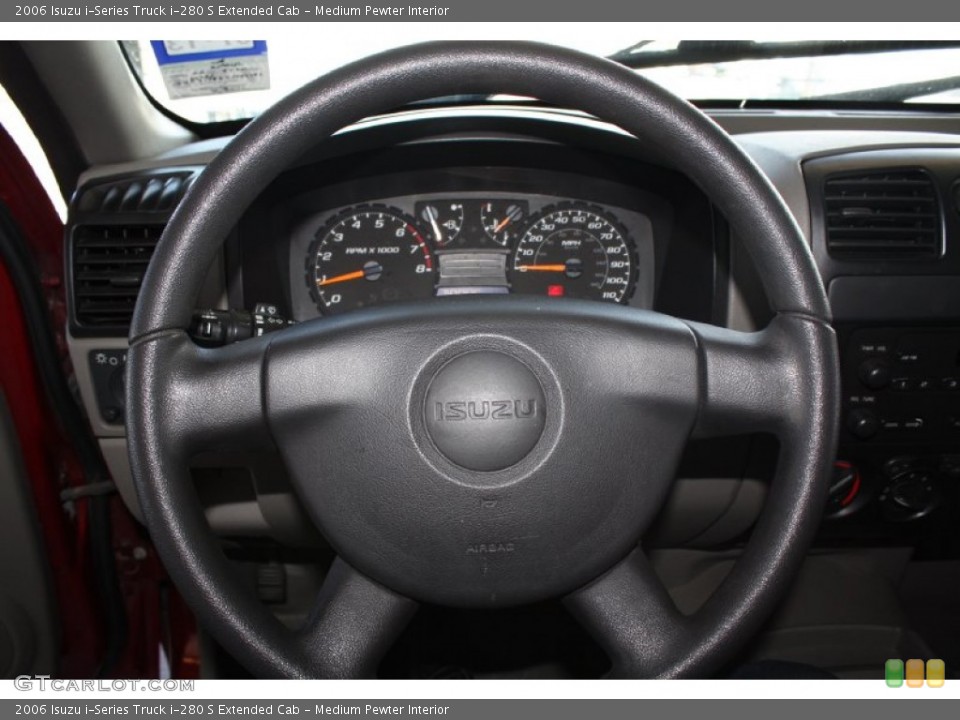 Medium Pewter Interior Steering Wheel for the 2006 Isuzu i-Series Truck i-280 S Extended Cab #77742050