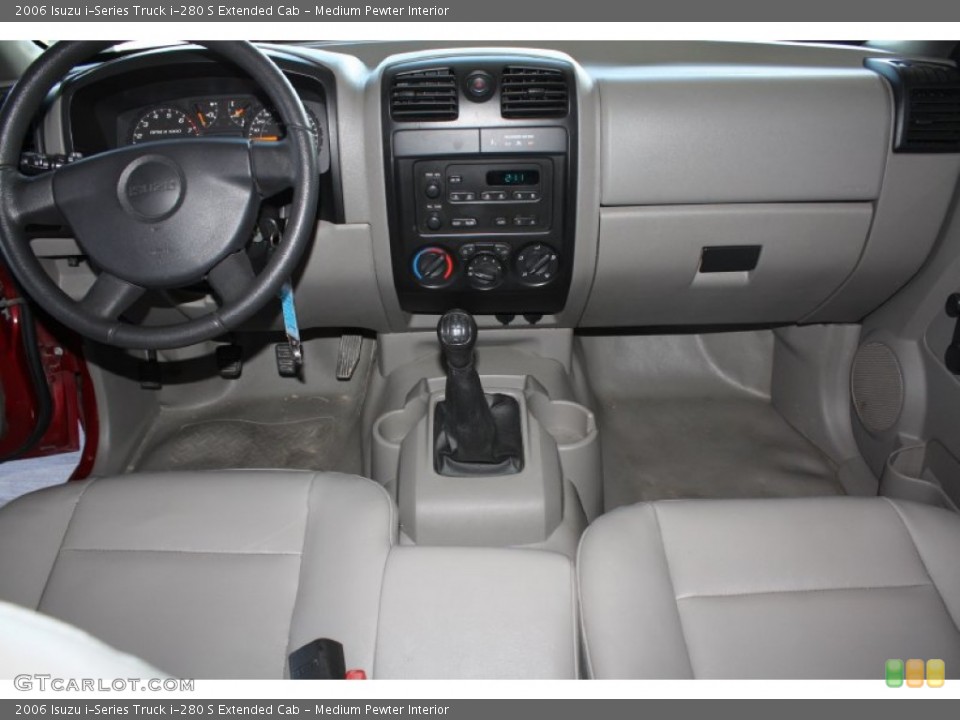 Medium Pewter Interior Dashboard for the 2006 Isuzu i-Series Truck i-280 S Extended Cab #77742177