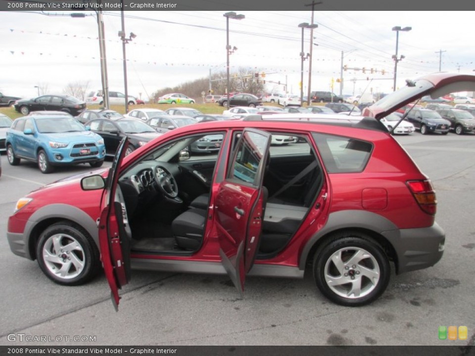 Graphite Interior Photo for the 2008 Pontiac Vibe  #77744241