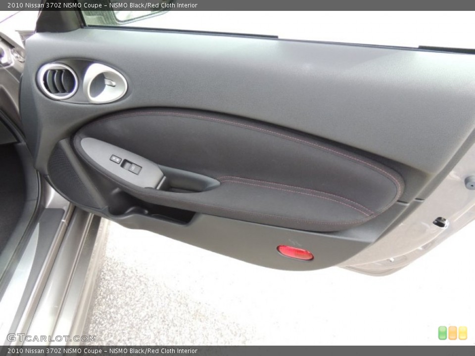 NISMO Black/Red Cloth Interior Door Panel for the 2010 Nissan 370Z NISMO Coupe #77745049