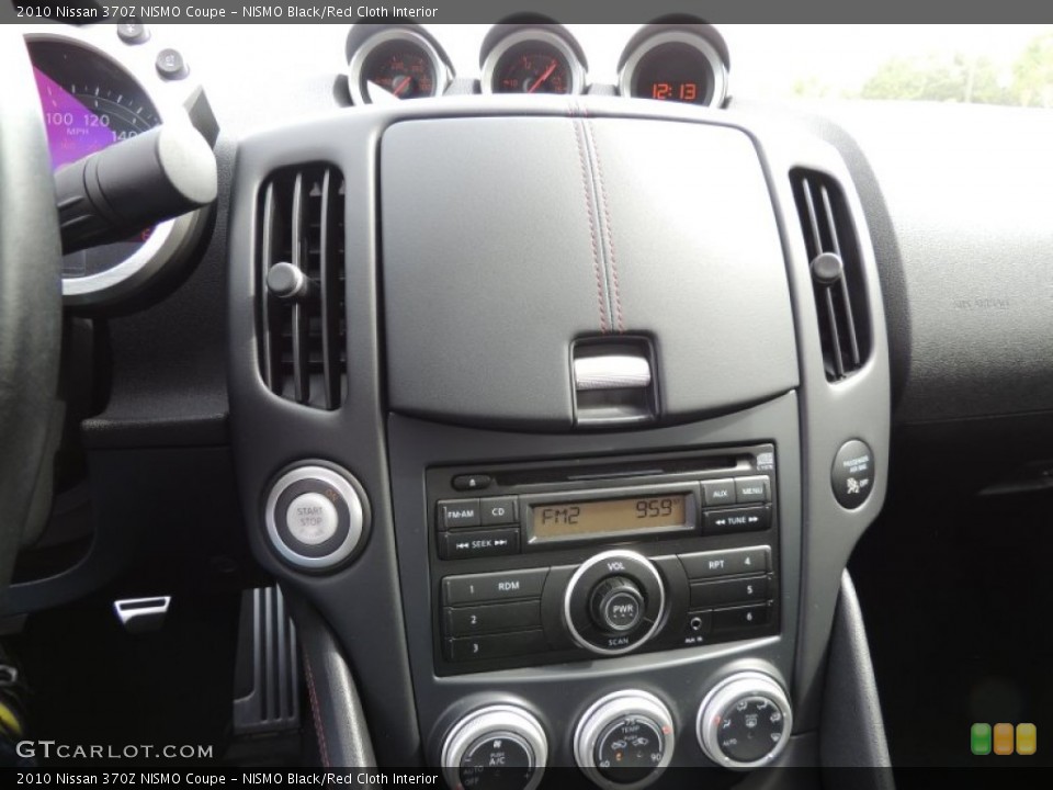NISMO Black/Red Cloth Interior Controls for the 2010 Nissan 370Z NISMO Coupe #77745261