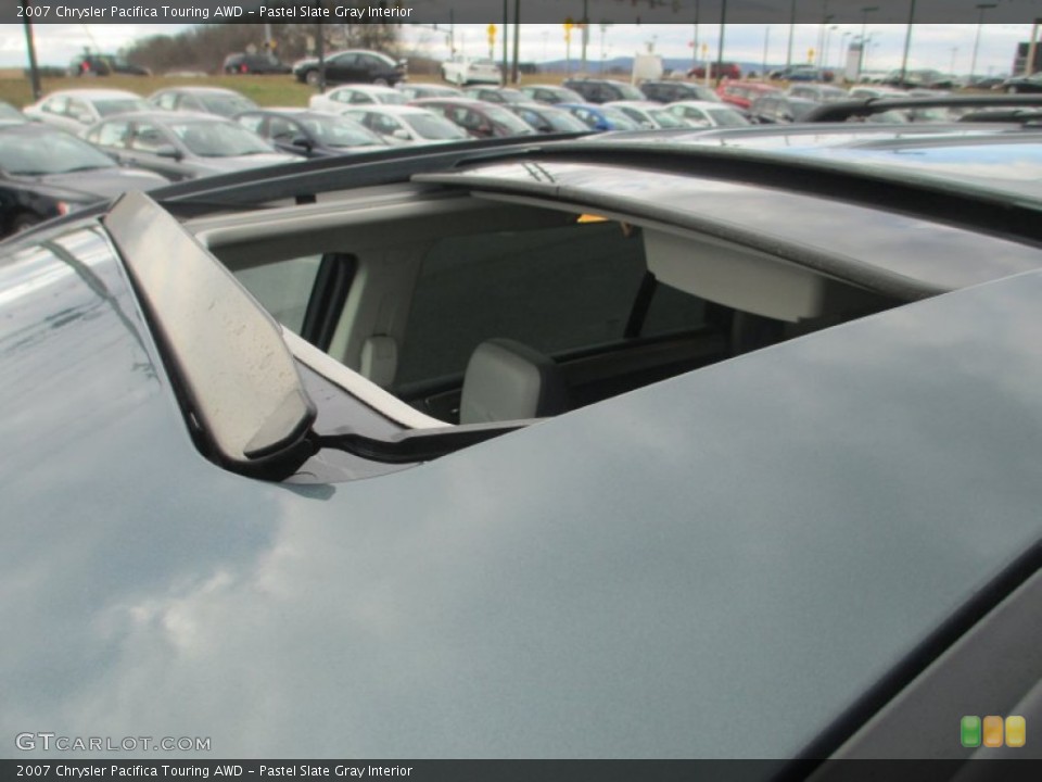 Pastel Slate Gray Interior Sunroof for the 2007 Chrysler Pacifica Touring AWD #77745459