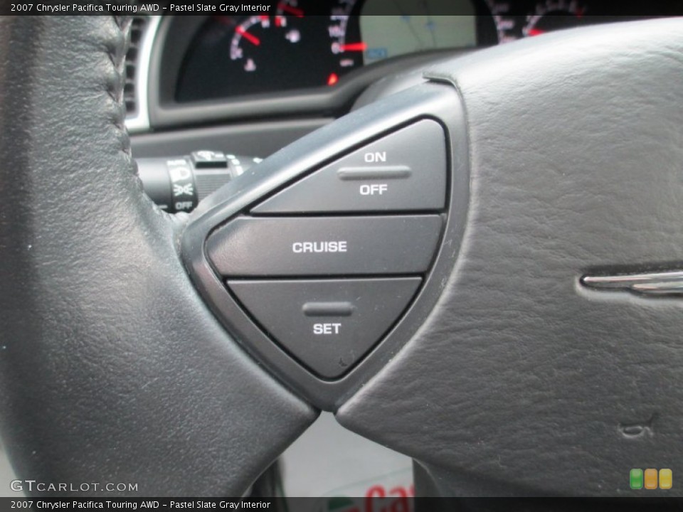 Pastel Slate Gray Interior Controls for the 2007 Chrysler Pacifica Touring AWD #77745764