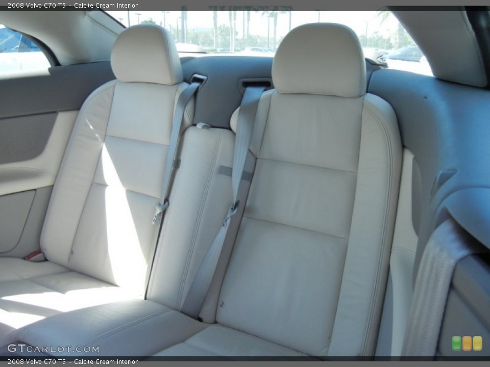 Calcite Cream Interior Rear Seat for the 2008 Volvo C70 T5 #77746047