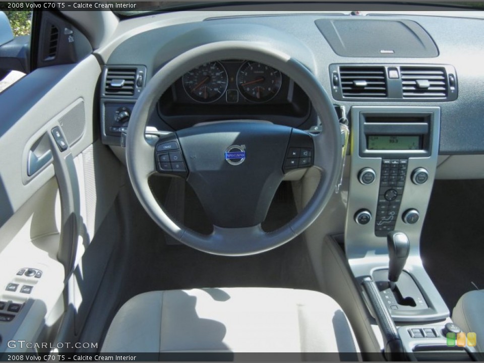 Calcite Cream Interior Dashboard for the 2008 Volvo C70 T5 #77746157