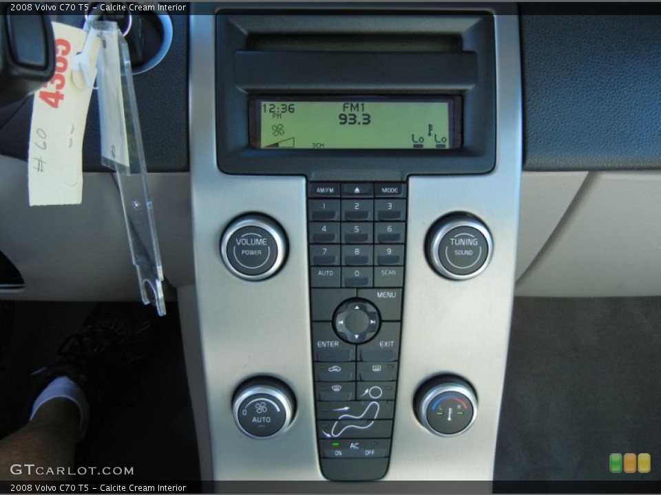 Calcite Cream Interior Controls for the 2008 Volvo C70 T5 #77746200