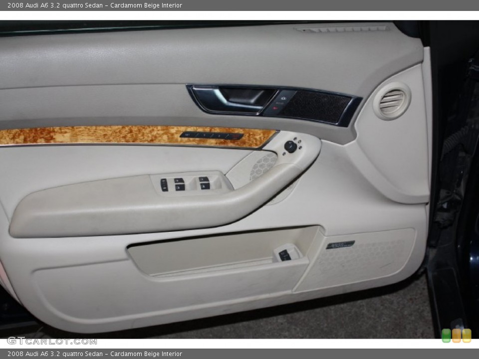 Cardamom Beige Interior Door Panel for the 2008 Audi A6 3.2 quattro Sedan #77746821