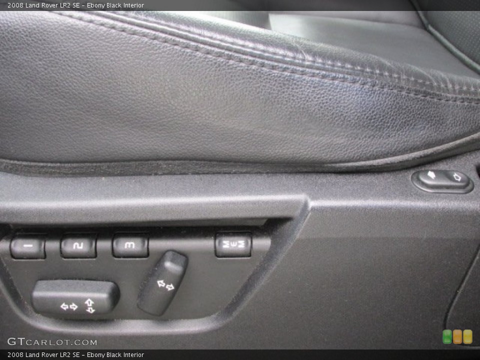 Ebony Black Interior Controls for the 2008 Land Rover LR2 SE #77747535