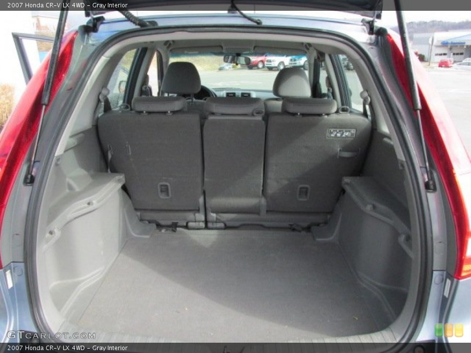 Gray Interior Trunk for the 2007 Honda CR-V LX 4WD #77748324