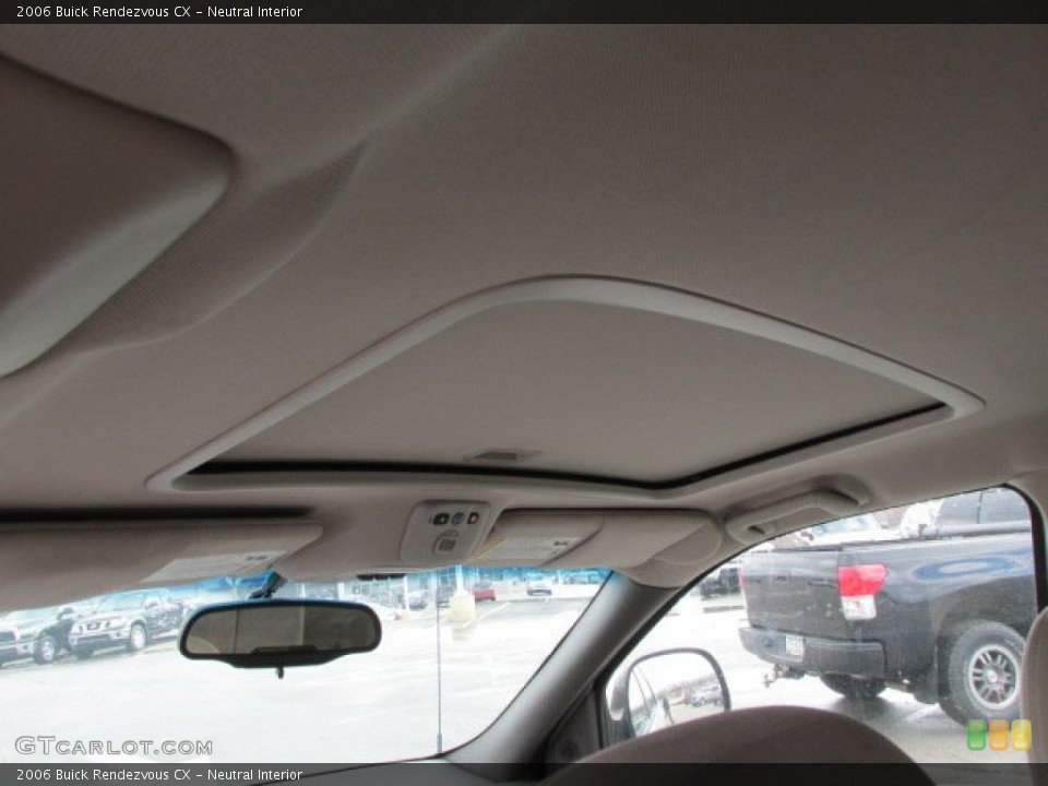 Neutral Interior Sunroof for the 2006 Buick Rendezvous CX #77748990