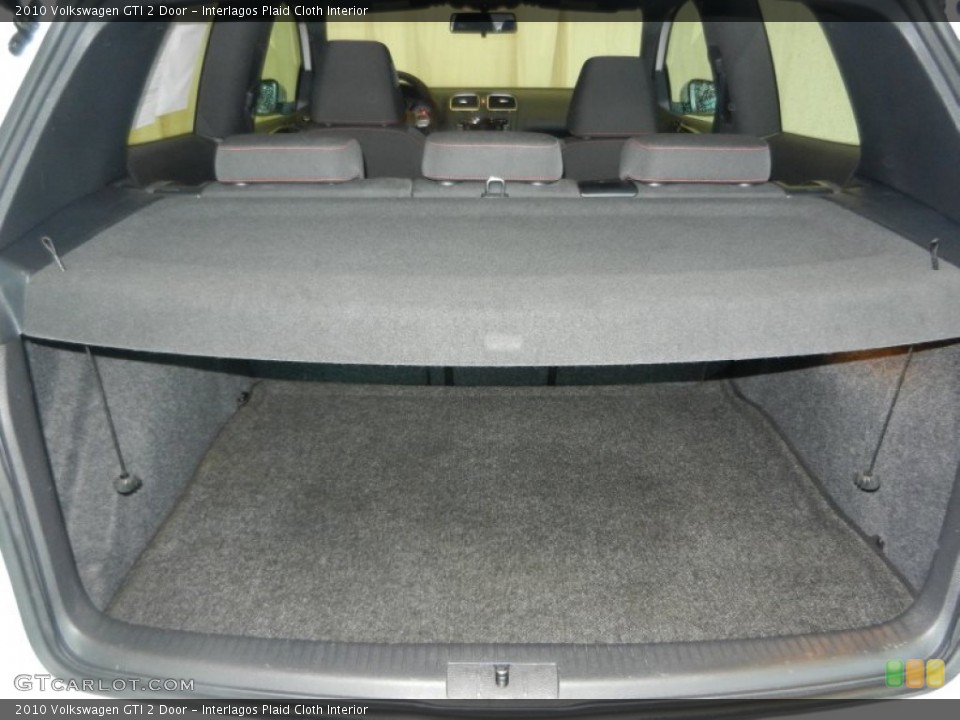 Interlagos Plaid Cloth Interior Trunk for the 2010 Volkswagen GTI 2 Door #77749044
