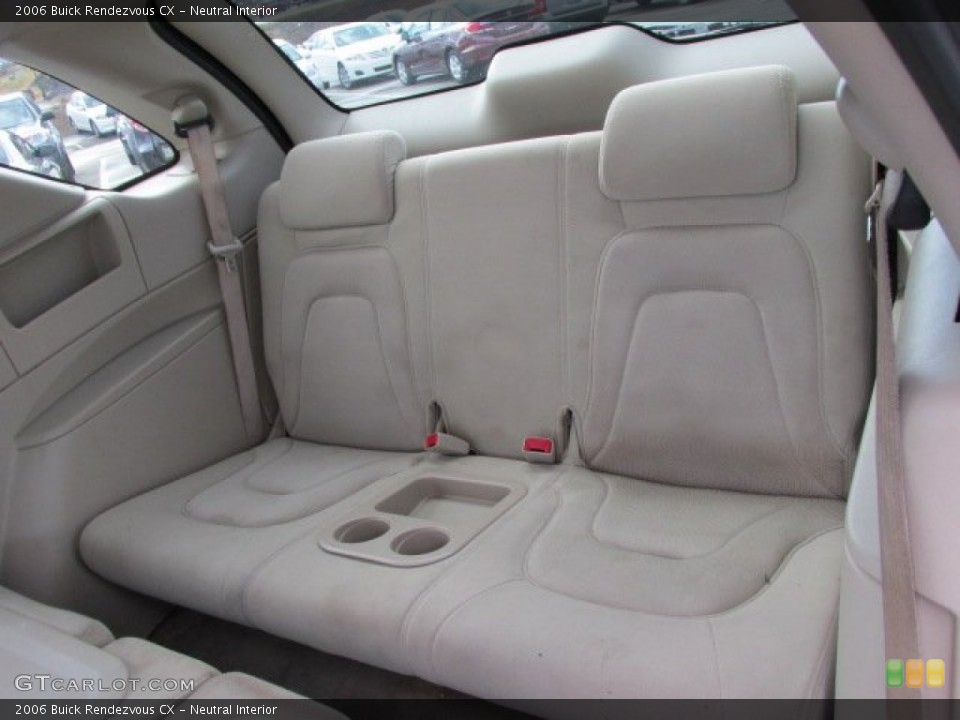 Neutral Interior Rear Seat for the 2006 Buick Rendezvous CX #77749068
