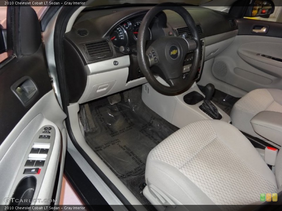 Gray Interior Prime Interior for the 2010 Chevrolet Cobalt LT Sedan #77750186