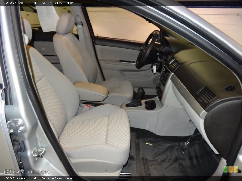 Gray Interior Front Seat for the 2010 Chevrolet Cobalt LT Sedan #77750304