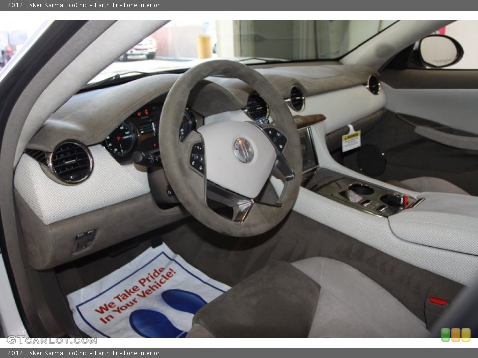Earth Tri-Tone Interior Prime Interior for the 2012 Fisker Karma EcoChic #77750880