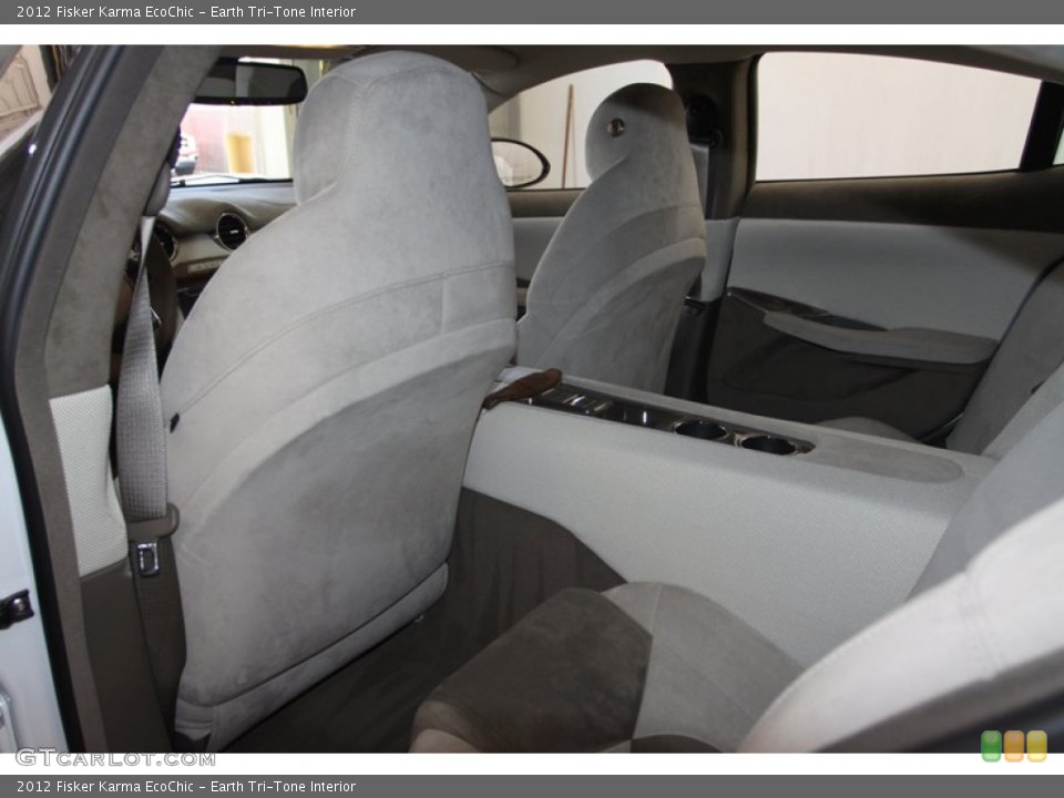 Earth Tri-Tone Interior Rear Seat for the 2012 Fisker Karma EcoChic #77750958